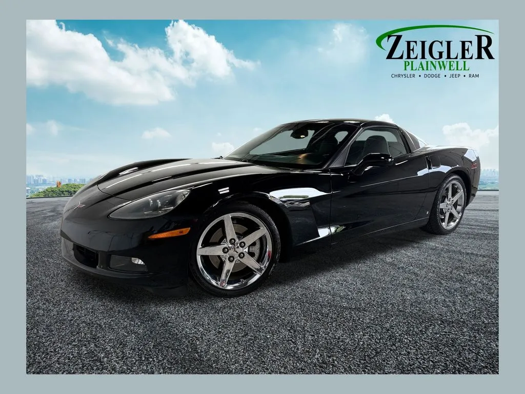 Black 2007 Chevrolet Corvette for sale in Plainwell, MI