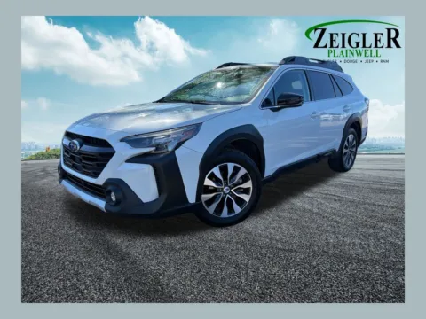 White 2023 Subaru Outback Limited for sale in Plainwell, MI