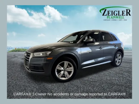 Gray 2018 Audi Q5 2.0T Premium for sale in Plainwell, MI