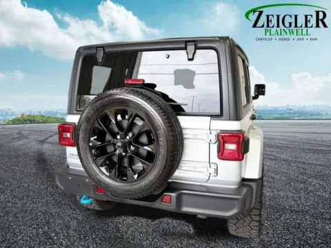 More photos of 2022 Jeep Wrangler Unlimited Sahara 4xe at Zeigler Chrysler Dodge Jeep Ram of Plainwell, MI