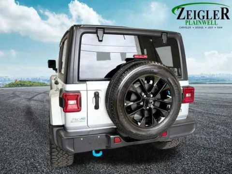 More photos of 2022 Jeep Wrangler Unlimited Sahara 4xe at Zeigler Chrysler Dodge Jeep Ram of Plainwell, MI