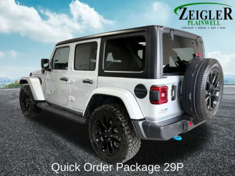 Another view of 2022 Jeep Wrangler Unlimited Sahara 4xe for sale in Plainwell, MI at Zeigler Chrysler Dodge Jeep Ram of Plainwell