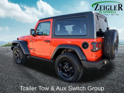 Another view of 2023 Jeep Wrangler Willys for sale in Plainwell, MI at Zeigler Chrysler Dodge Jeep Ram of Plainwell