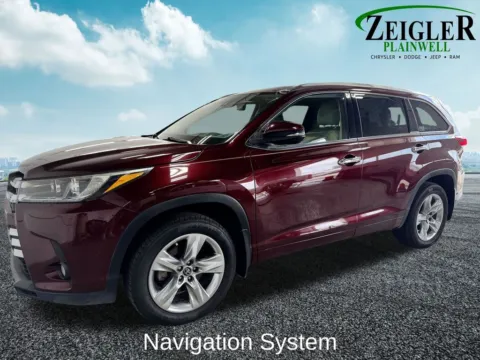 Photos of 2018 Toyota Highlander Limited for sale in Plainwell, MI at Zeigler Chrysler Dodge Jeep Ram of Plainwell