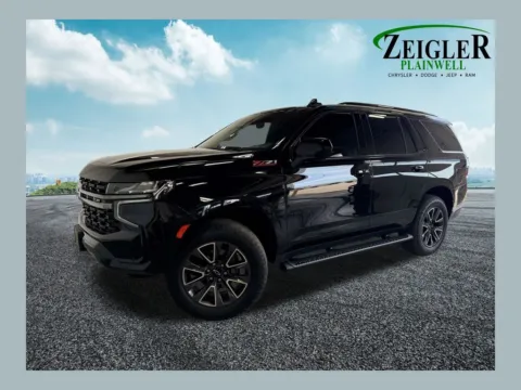 Black 2021 Chevrolet Tahoe Z71 for sale in Plainwell, MI