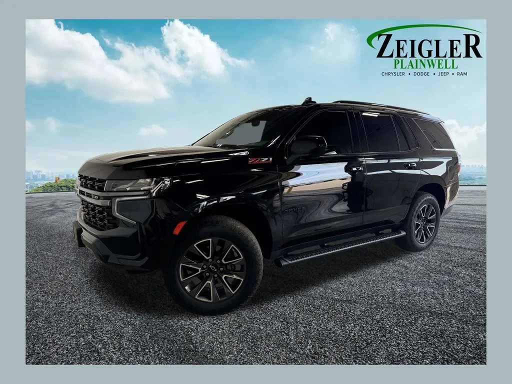 Black 2021 Chevrolet Tahoe Z71 for sale in Plainwell, MI