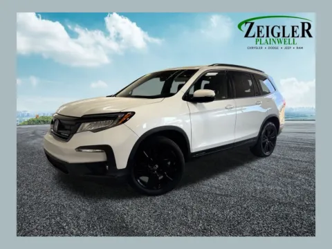 White 2021 Honda Pilot Black Edition for sale in Plainwell, MI