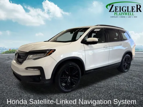 Photos of 2021 Honda Pilot Black Edition for sale in Plainwell, MI at Zeigler Chrysler Dodge Jeep Ram of Plainwell