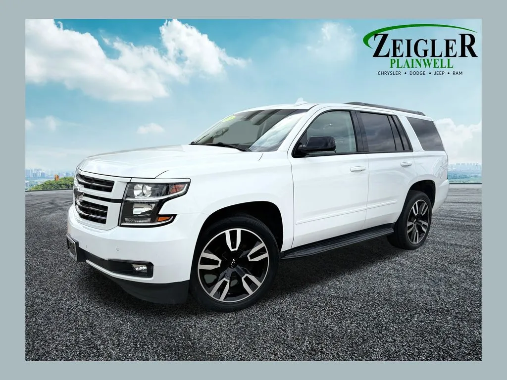 White 2020 Chevrolet Tahoe Premier for sale in Plainwell, MI