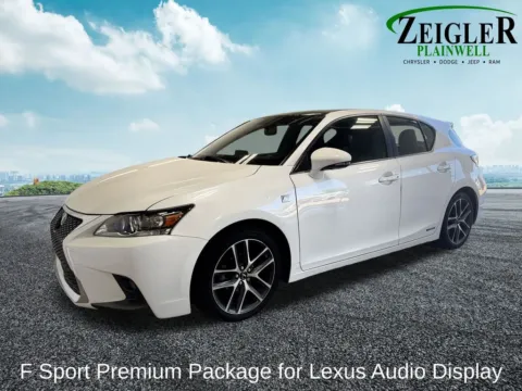 Photos of 2016 Lexus CT 200h for sale in Plainwell, MI at Zeigler Chrysler Dodge Jeep Ram of Plainwell