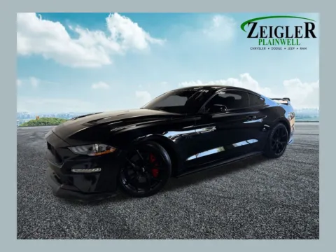 Black 2022 Ford Mustang GT Premium for sale in Plainwell, MI
