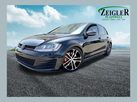 Black 2017 Volkswagen Golf GTI Sport for sale in Plainwell, MI
