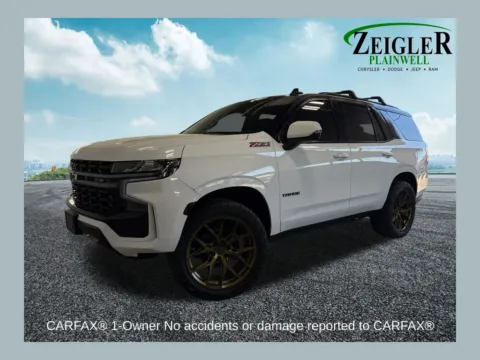 White 2021 Chevrolet Tahoe Z71 for sale in Plainwell, MI