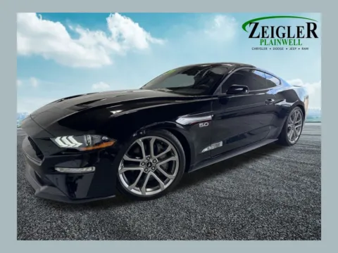 Black 2022 Ford Mustang GT Premium for sale in Plainwell, MI