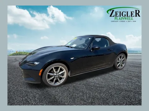 Black 2023 Mazda MX-5 Miata Grand Touring for sale in Plainwell, MI