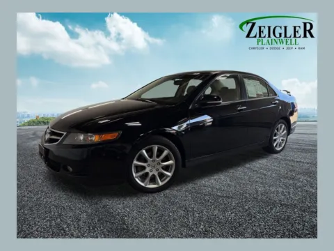 Black 2008 Acura TSX for sale in Plainwell, MI