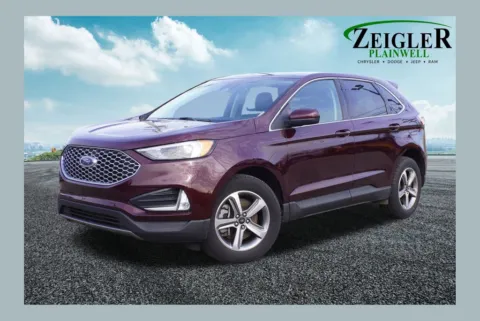 Red 2024 Ford Edge SEL for sale in Plainwell, MI