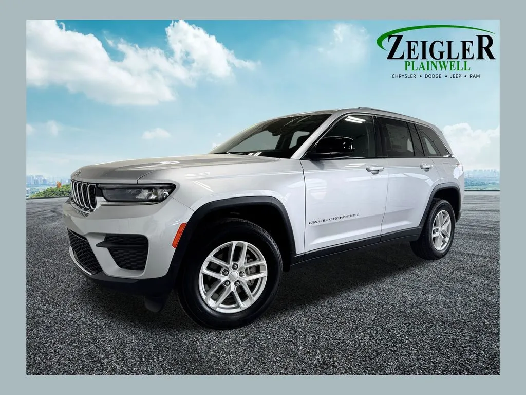 Silver 2023 Jeep Grand Cherokee Laredo for sale in Plainwell, MI