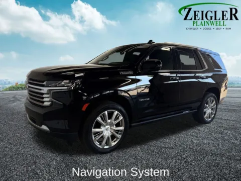Photos of 2021 Chevrolet Tahoe High Country for sale in Plainwell, MI at Zeigler Chrysler Dodge Jeep Ram of Plainwell