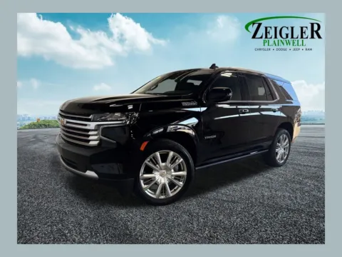 Black 2021 Chevrolet Tahoe High Country for sale in Plainwell, MI