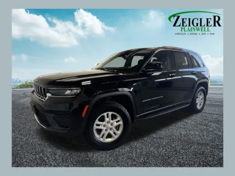 Black 2023 Jeep Grand Cherokee Laredo for sale in Plainwell, MI