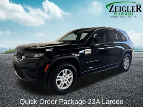 Photos of 2023 Jeep Grand Cherokee Laredo for sale in Plainwell, MI at Zeigler Chrysler Dodge Jeep Ram of Plainwell