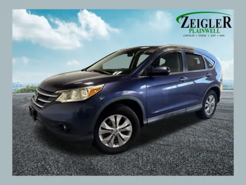 Blue 2013 Honda CR-V EX-L for sale in Plainwell, MI