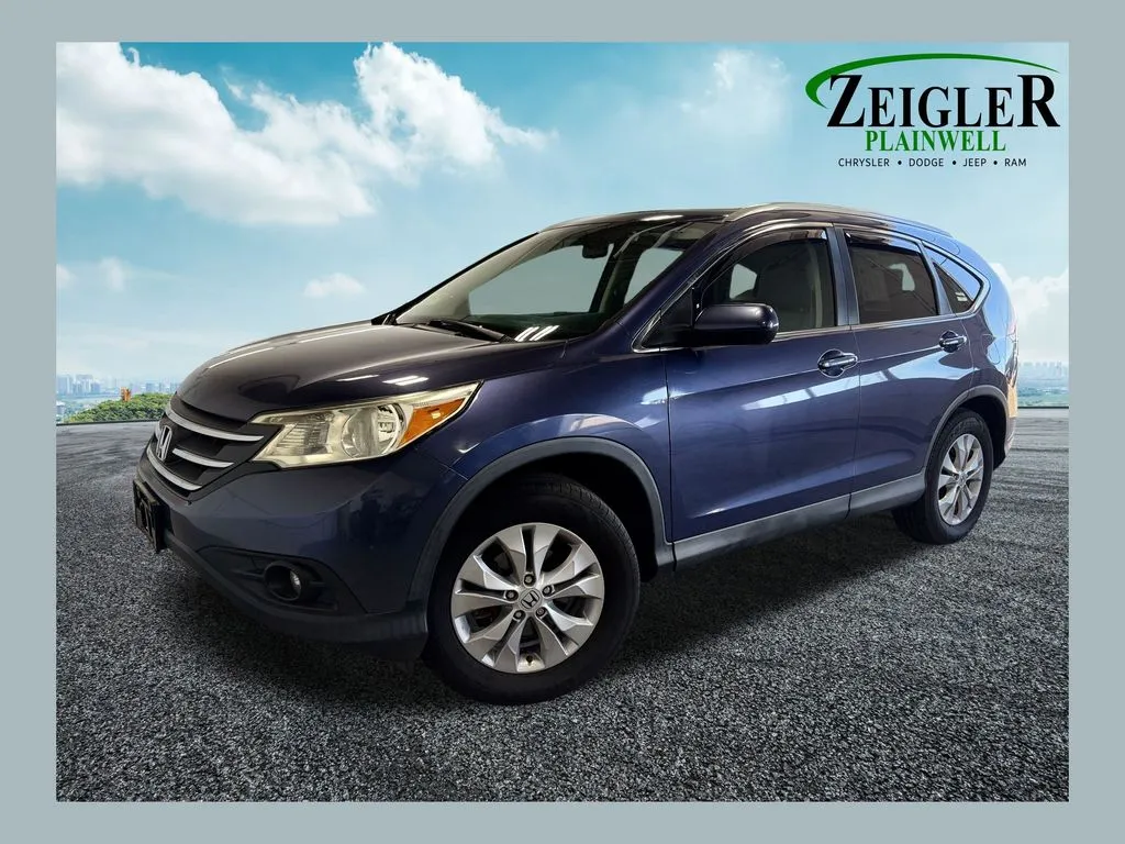 Blue 2013 Honda CR-V EX-L for sale in Plainwell, MI