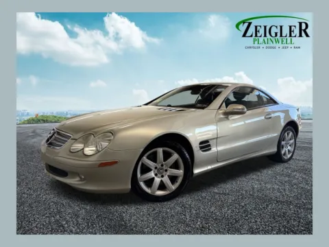 Silver 2003 Mercedes-Benz SL-Class SL 500 for sale in Plainwell, MI