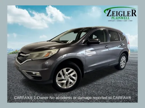 Gray 2015 Honda CR-V EX-L for sale in Plainwell, MI