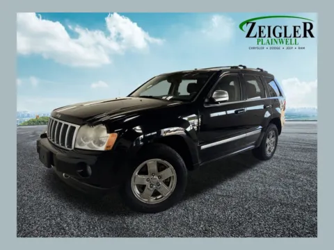Black 2006 Jeep Grand Cherokee Overland for sale in Plainwell, MI