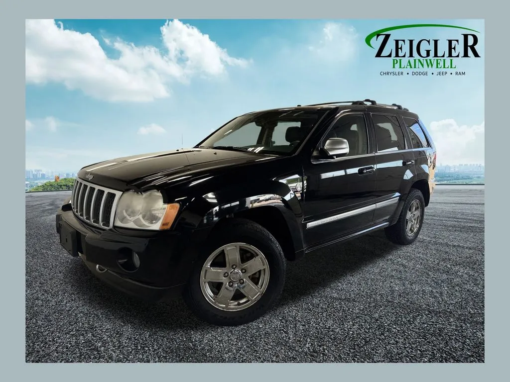 Black 2006 Jeep Grand Cherokee Overland for sale in Plainwell, MI