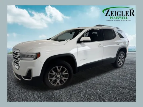 White 2020 GMC Acadia SLT for sale in Plainwell, MI