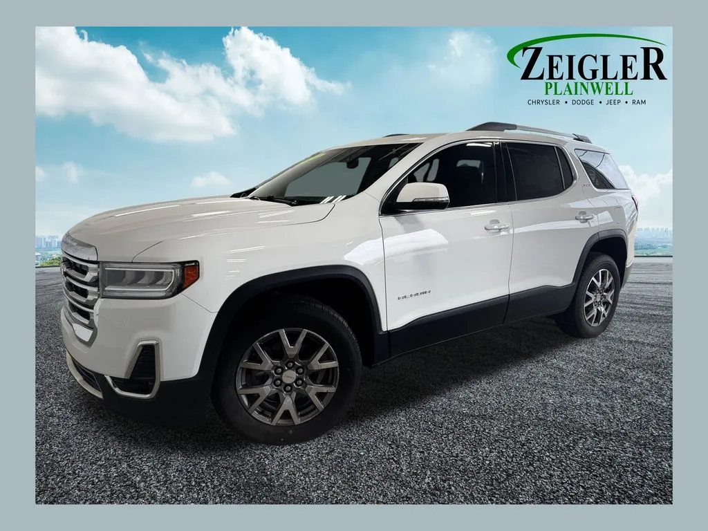 White 2020 GMC Acadia SLT for sale in Plainwell, MI