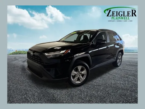 Black 2022 Toyota RAV4 XLE for sale in Plainwell, MI