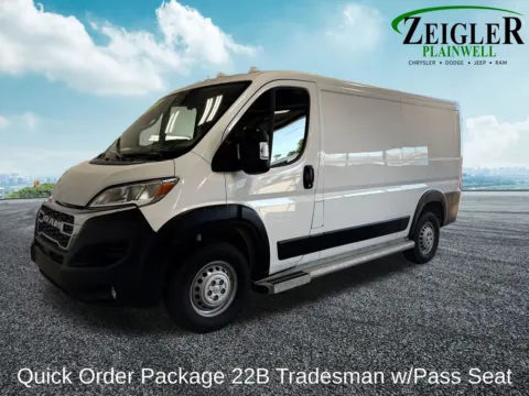 Photos of 2025 Ram ProMaster 2500 for sale in Plainwell, MI at Zeigler Chrysler Dodge Jeep Ram of Plainwell