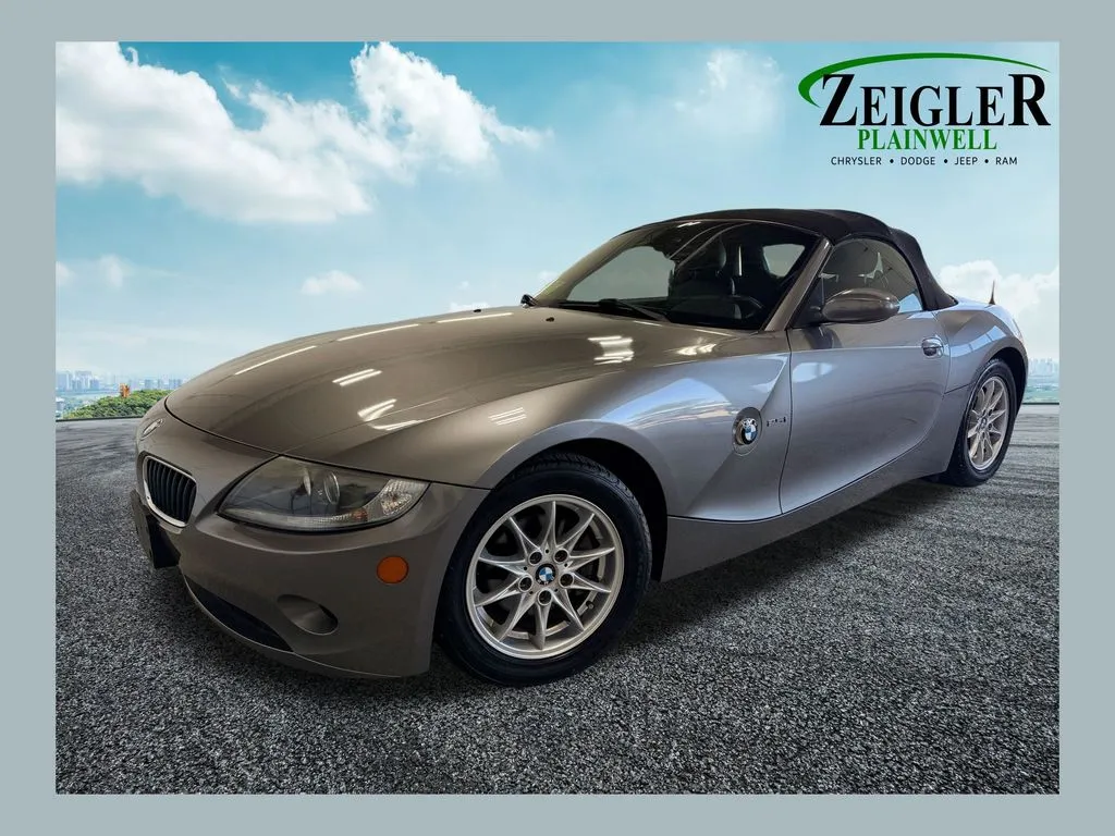 Silver 2005 BMW Z4 2.5i for sale in Plainwell, MI