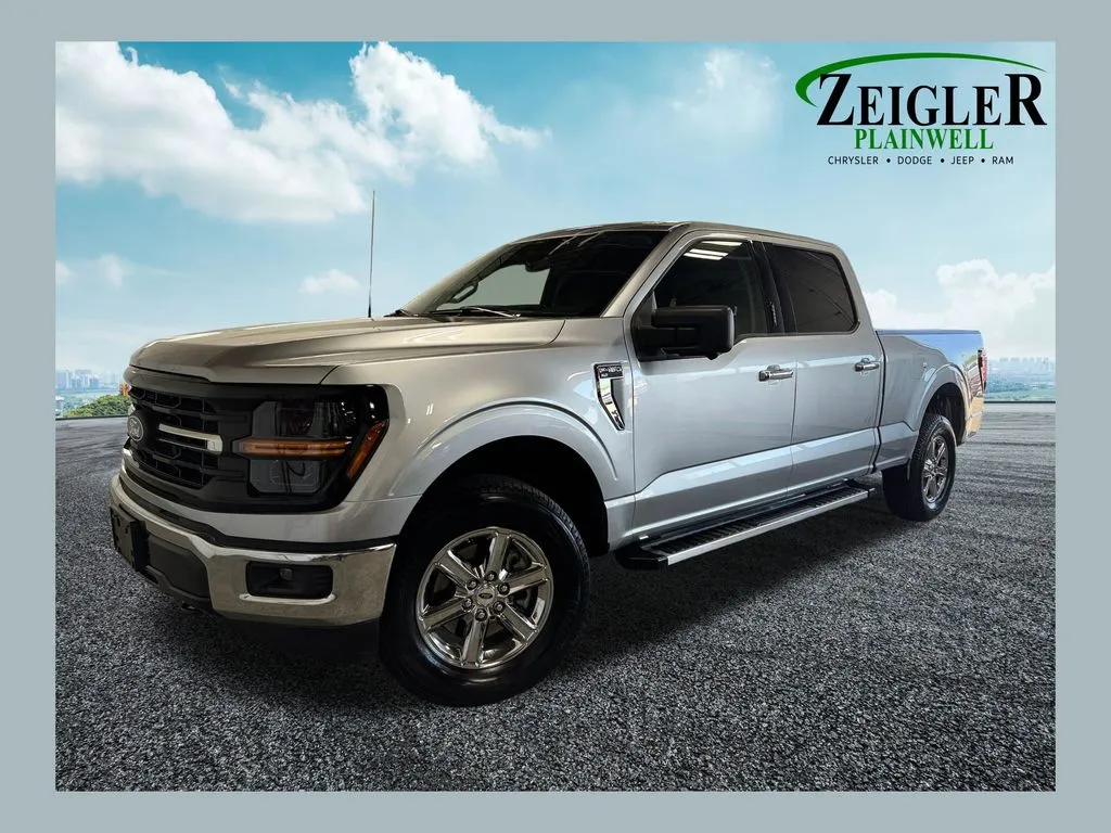 Silver 2024 Ford F-150 XLT for sale in Plainwell, MI