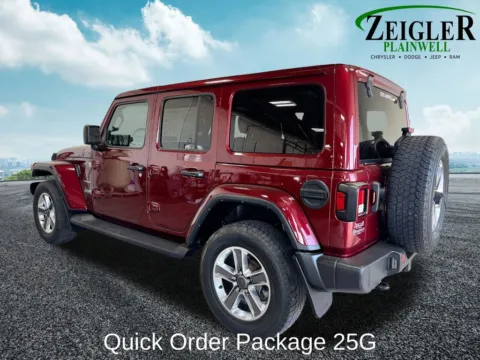 Another view of 2022 Jeep Wrangler Unlimited Sahara for sale in Plainwell, MI at Zeigler Chrysler Dodge Jeep Ram of Plainwell