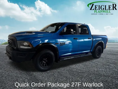 Photos of 2022 Ram 1500 Classic Warlock for sale in Plainwell, MI at Zeigler Chrysler Dodge Jeep Ram of Plainwell