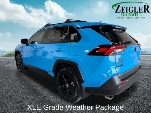 Another view of 2021 Toyota RAV4 Hybrid XLE for sale in Plainwell, MI at Zeigler Chrysler Dodge Jeep Ram of Plainwell