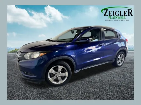 Blue 2017 Honda HR-V EX-L for sale in Plainwell, MI