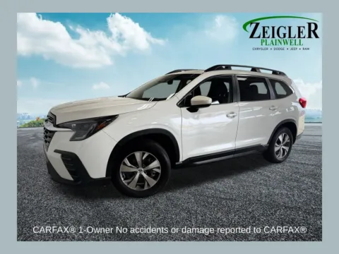 White 2025 Subaru Ascent Premium for sale in Plainwell, MI
