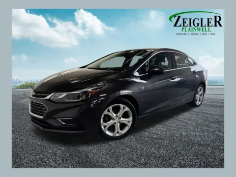 Gray 2017 Chevrolet Cruze Premier for sale in Plainwell, MI
