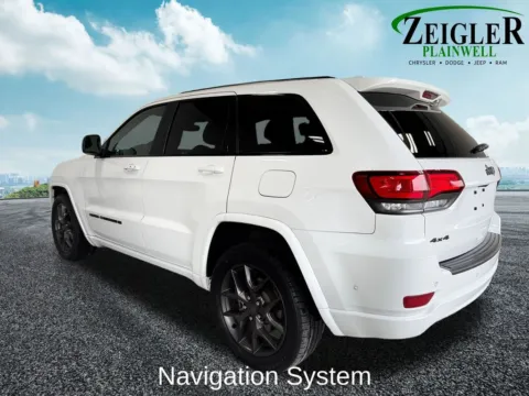 Another view of 2021 Jeep Grand Cherokee 80th Anniversary Edition for sale in Plainwell, MI at Zeigler Chrysler Dodge Jeep Ram of Plainwell