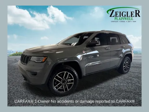 Gray 2020 Jeep Grand Cherokee Trailhawk for sale in Plainwell, MI