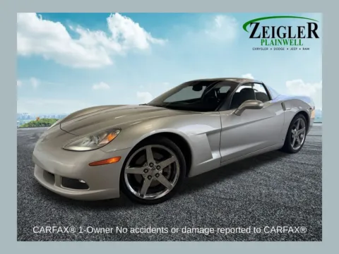 Silver 2008 Chevrolet Corvette for sale in Plainwell, MI
