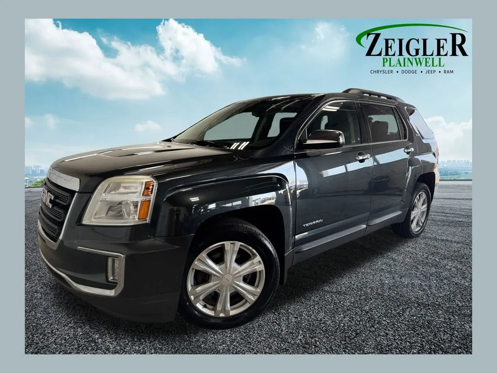Gray 2017 GMC Terrain SLE-2 for sale in Plainwell, MI
