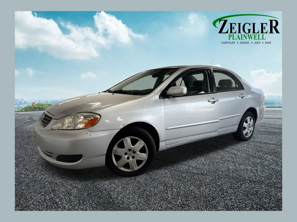 Silver 2008 Toyota Corolla LE for sale in Plainwell, MI