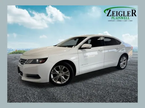 White 2015 Chevrolet Impala LT for sale in Plainwell, MI